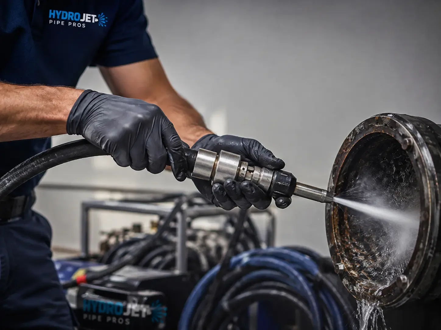 Hydro Jet Pipe Descaling in Brookesmith, TX